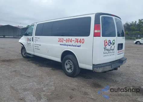 2008 Chevrolet Express Ls from USA, damaged, VIN 1GAHG39K481226805